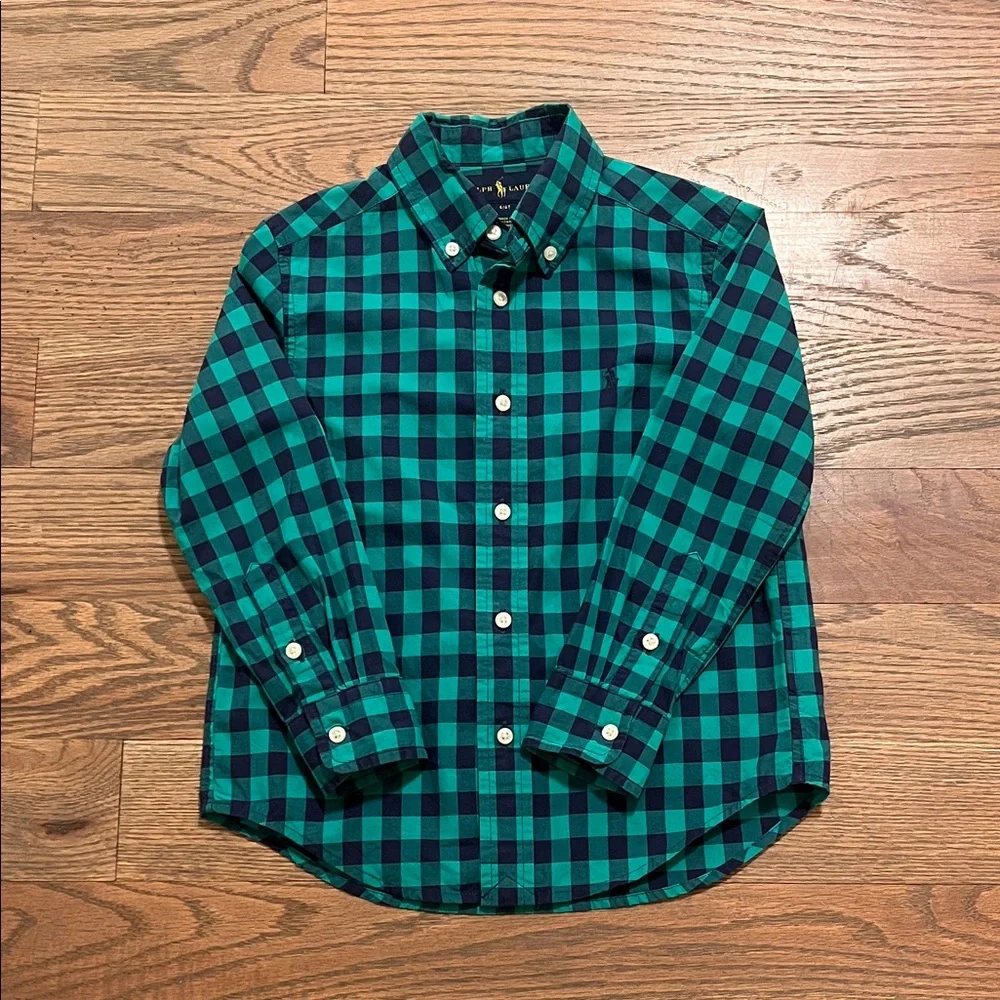 Ralph Lauren toddler button down 4T EUC